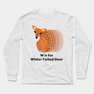 White-Tailed Deer Long Sleeve T-Shirt